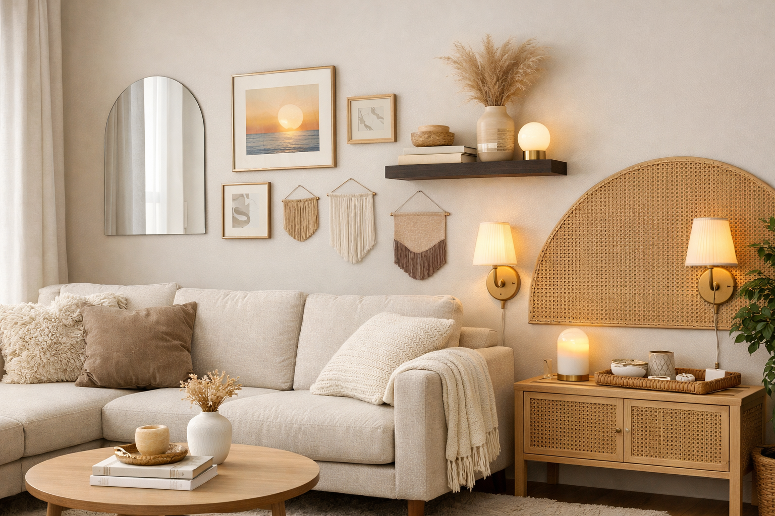 Rental-friendly wall decor ideas without drilling - Budget-friendly rental decor that looks designer