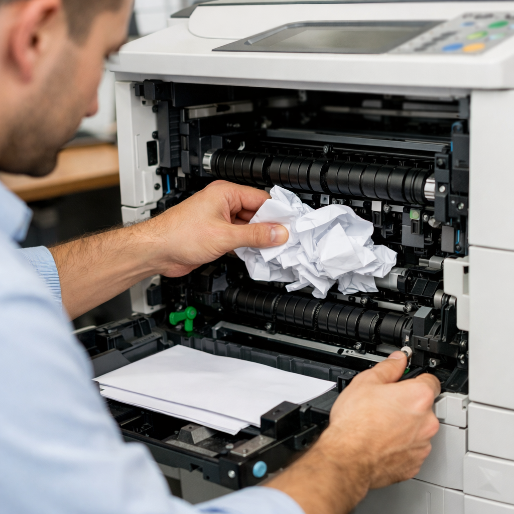 hướng dẫn sửa máy photocopy bị kẹt giấy - Các Bước Cơ Bản Để Xử Lý Máy Photocopy Bị Kẹt Giấy