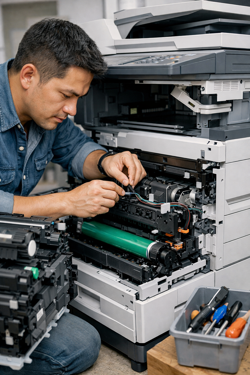 cách sửa máy photocopy tại nhà đơn giản - Cách Sửa Chữa Các Bộ Phận Quan Trọng Của Máy Photocopy