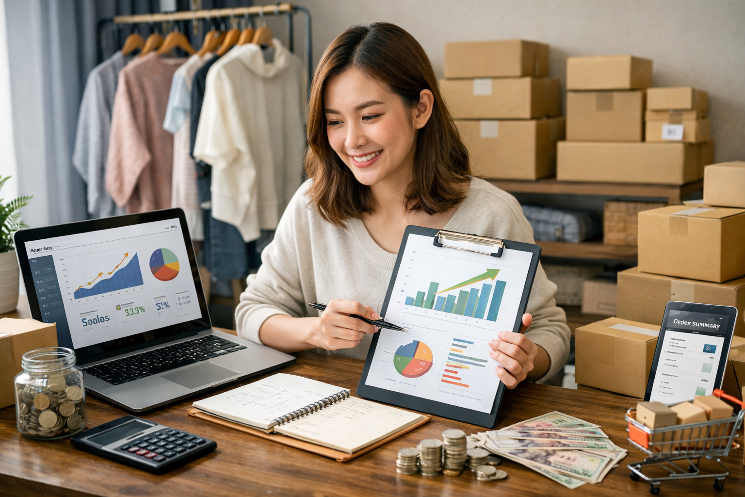 Bán hàng online dễ dàng tại nhà - Bí quyết tăng doanh số và tối ưu lợi nhuận khi bán hàng online tại nhà