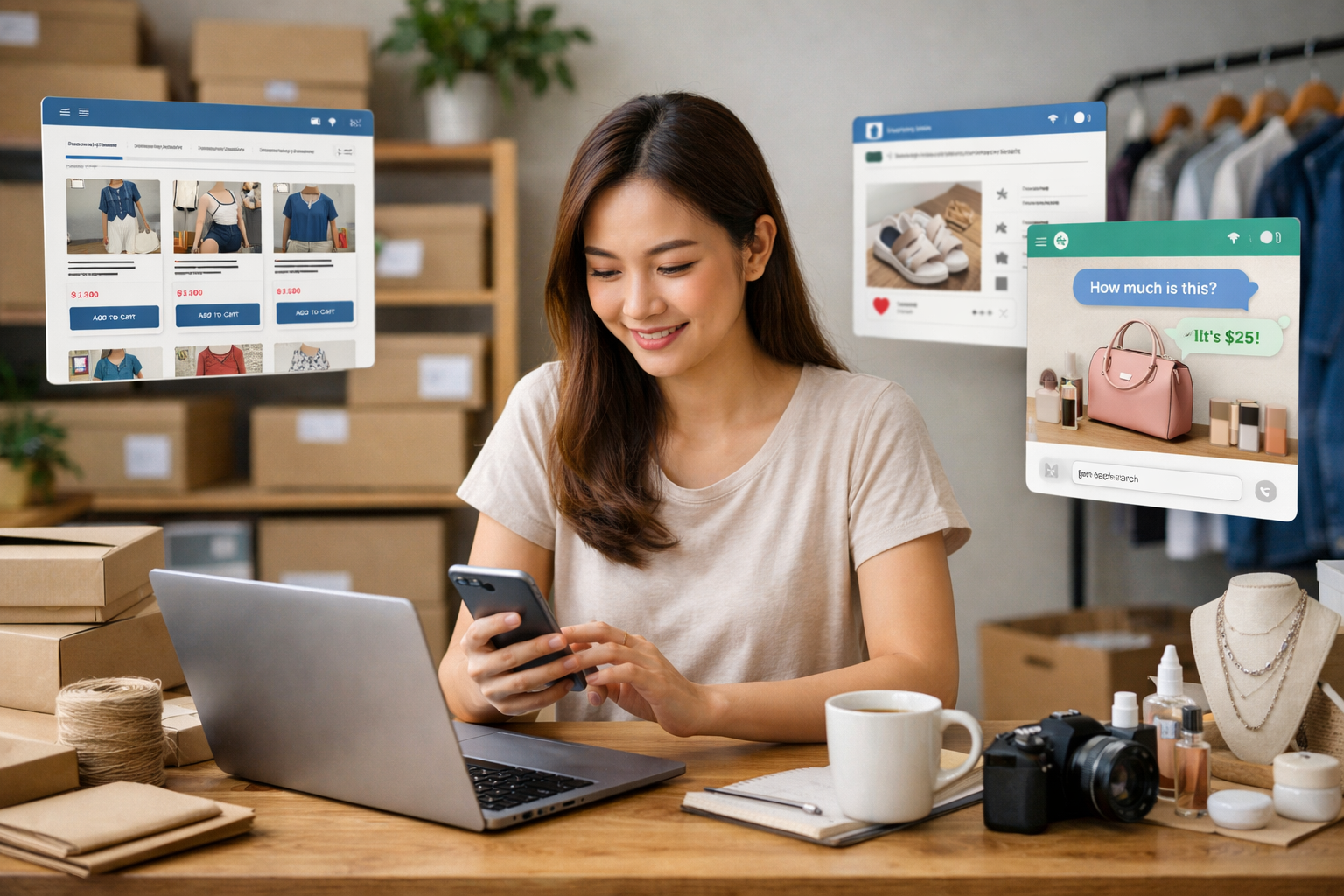 Bán hàng online dễ dàng tại nhà - Chọn kênh bán hàng online hiệu quả cho người mới