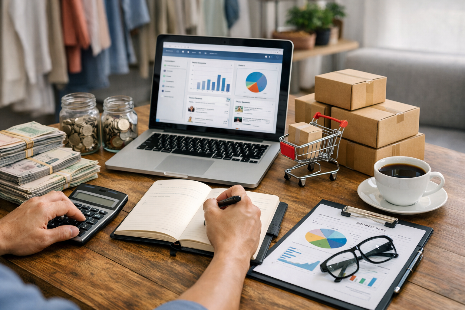 hướng dẫn kinh doanh online cho người mới - Bước 2 – Chuẩn bị vốn và mô hình kinh doanh online phù hợp