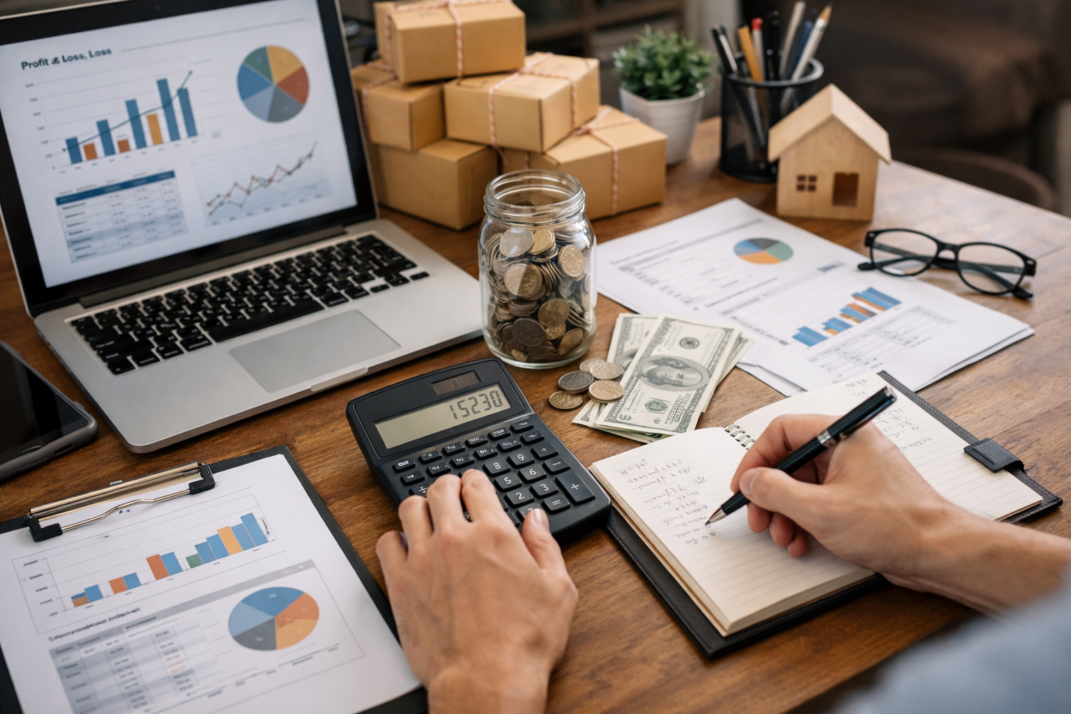 hướng dẫn kinh doanh online cho người mới - Bước 4 – Quản lý tài chính và tối ưu lợi nhuận khi kinh doanh online