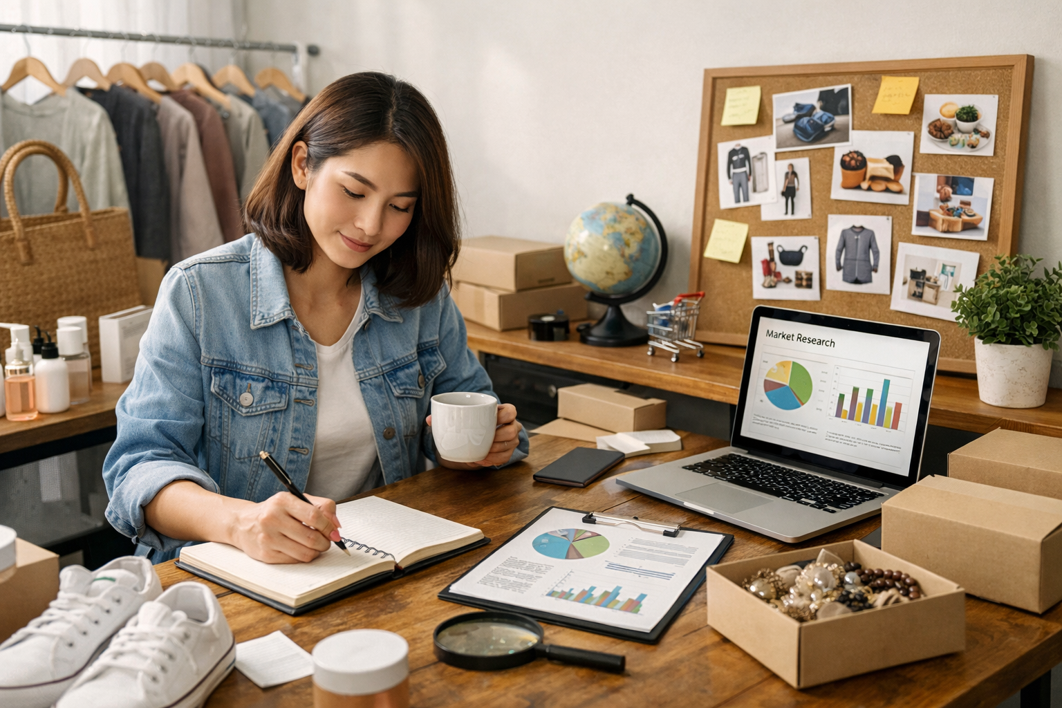 hướng dẫn kinh doanh online cho người mới - Bước 1 – Xác định sản phẩm và thị trường ngách phù hợp