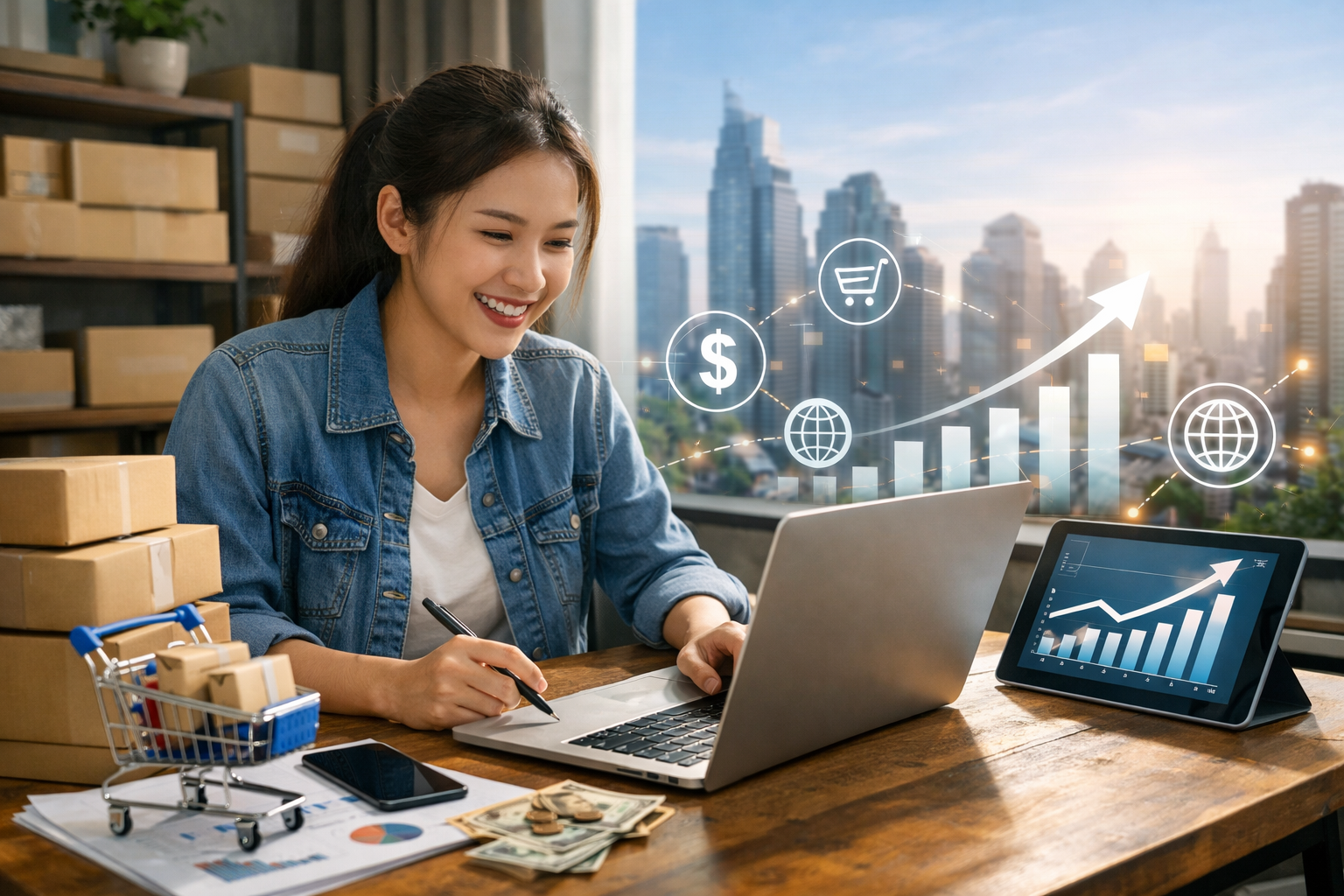 mẹo kinh doanh online ít vốn - Vì sao kinh doanh online ít vốn là cơ hội lớn trong thời đại số?