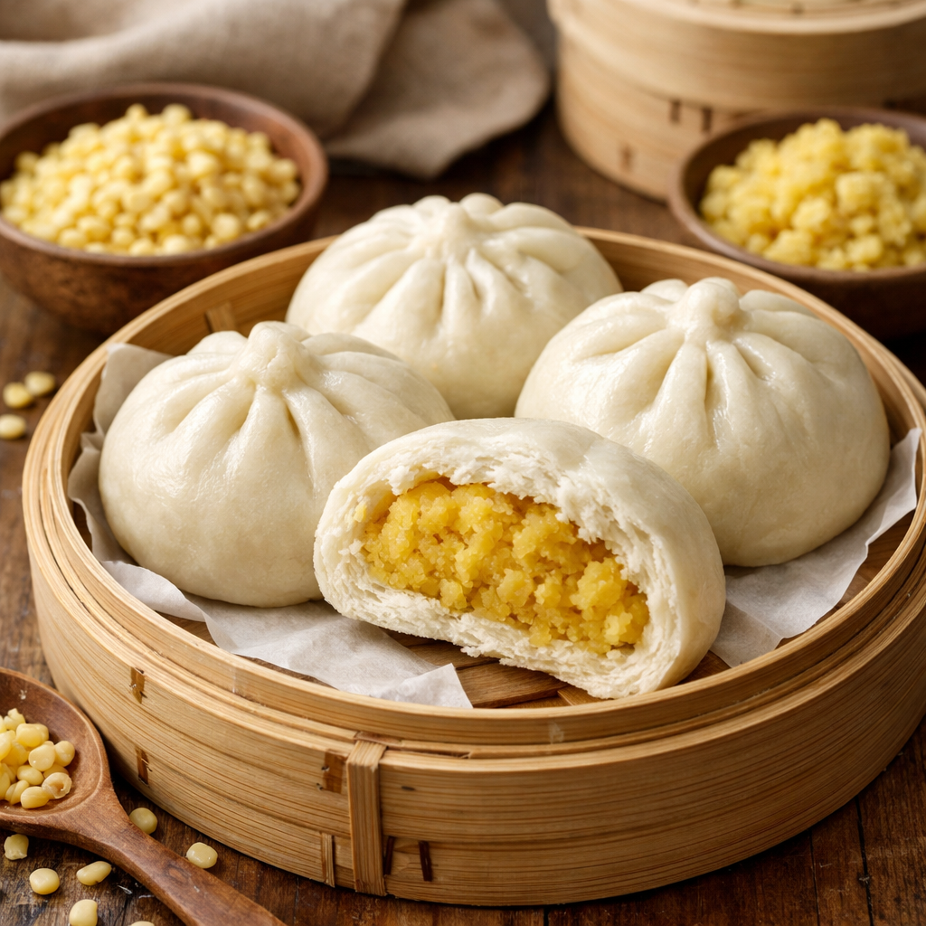cách làm bánh bao nhân đậu xanh - Giới thiệu về bánh bao nhân đậu xanh