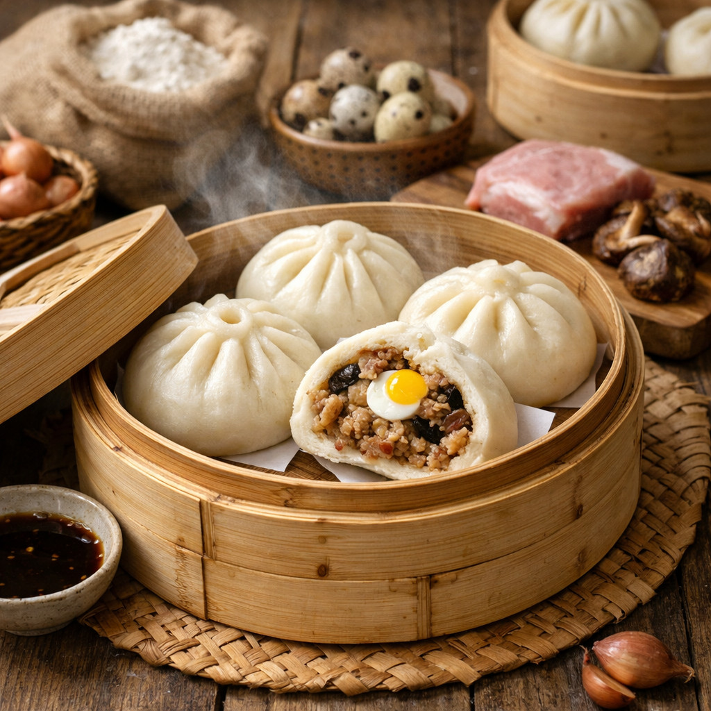 làm bánh bao kiểu truyền thống - Giới thiệu về bánh bao truyền thống