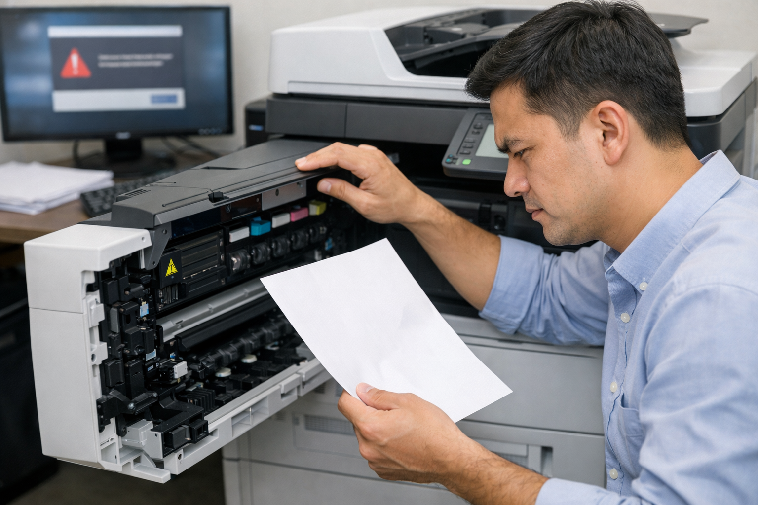cách khắc phục lỗi máy photocopy không in - H2: Nguyên Nhân Máy Photocopy Không In và Cách Nhận Biết