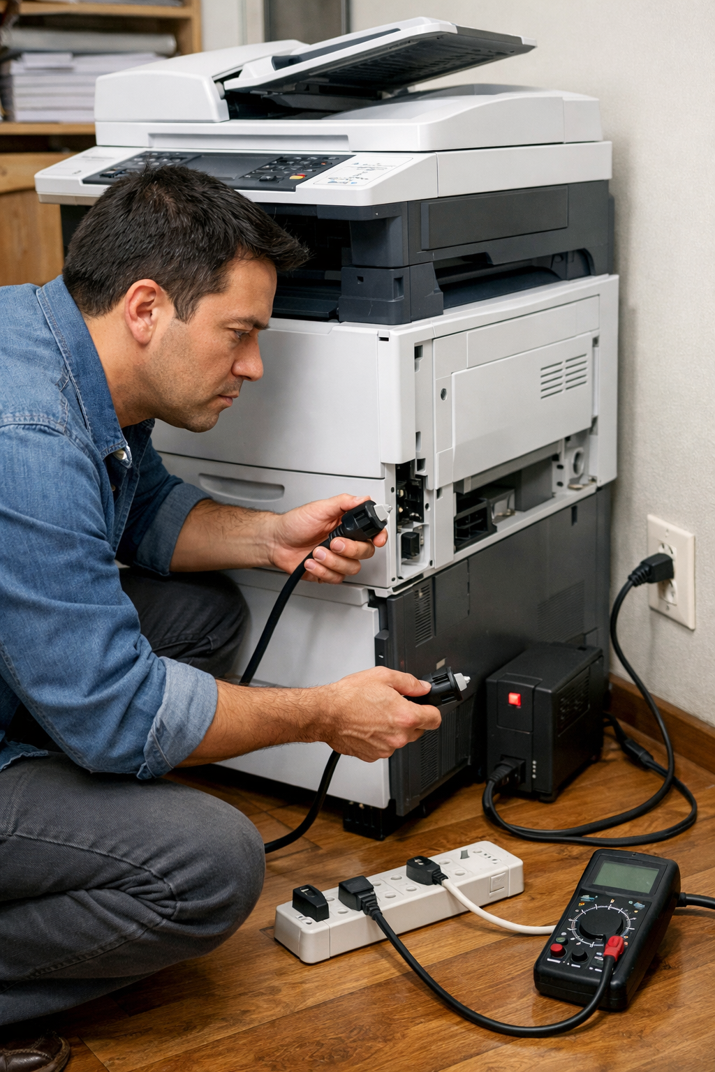 sửa máy photocopy bị mất nguồn tại nhà - II. Các Nguyên Nhân Chính Khiến Máy Photocopy Bị Mất Nguồn