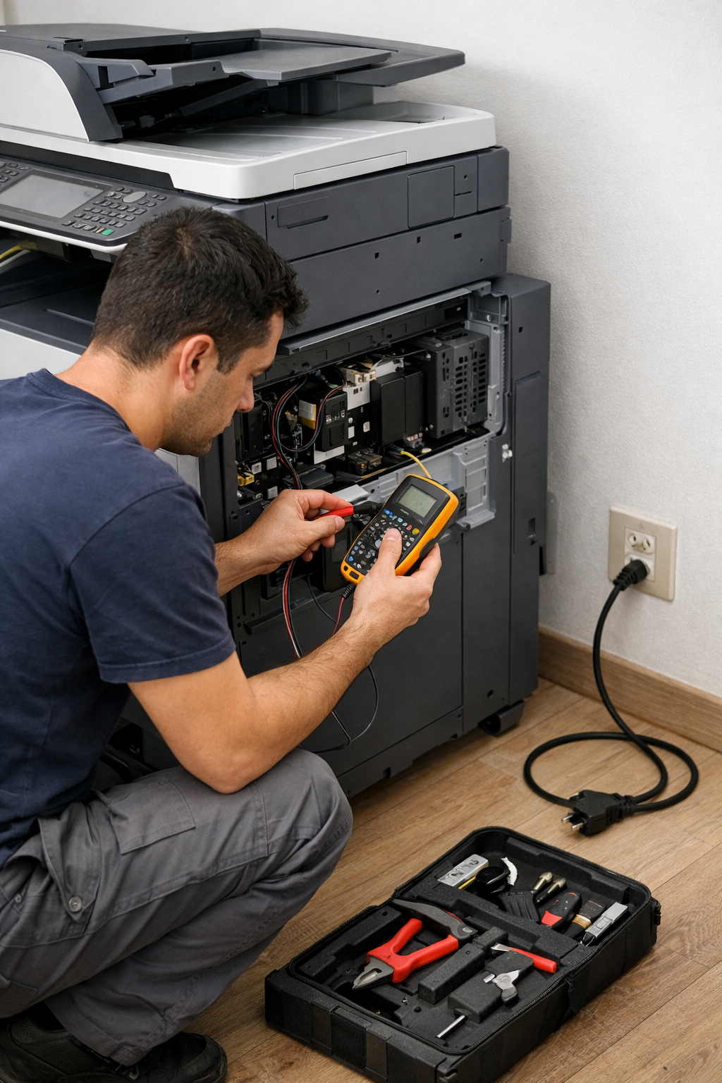 sửa máy photocopy bị mất nguồn tại nhà - III. Hướng Dẫn Kiểm Tra Và Khắc Phục Lỗi Máy Photocopy Mất Nguồn Tại Nhà