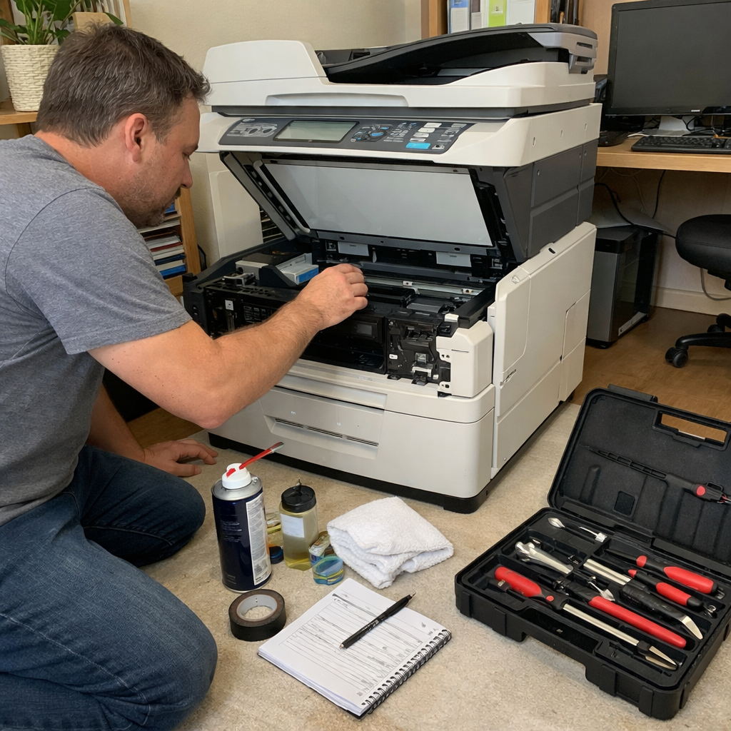 mẹo sửa máy photocopy tại nhà hiệu quả - Mẹo sửa chữa máy photocopy tại nhà: Các bước chuẩn bị